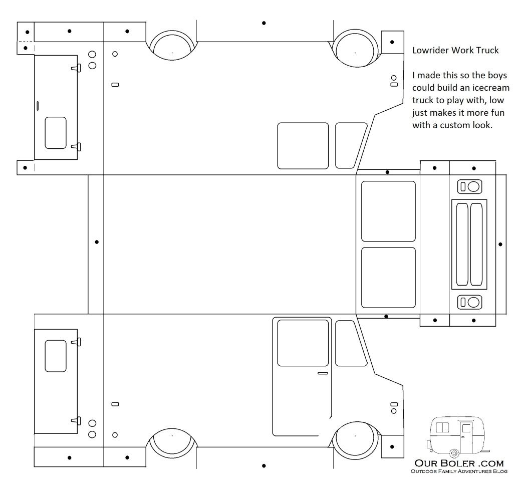 Printable Cut Out Food Truck Template Rojadirecta partite