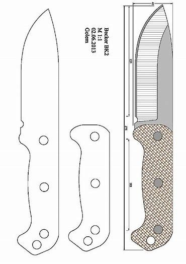 Printable Hunting Knife Templates Bing Images Knife Patterns Knife 