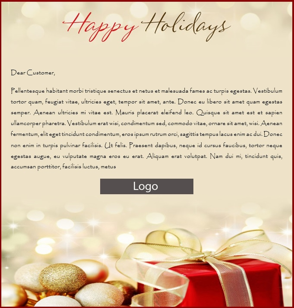 Sending Christmas Emails From Outlook Free Templates MS Outlook For 