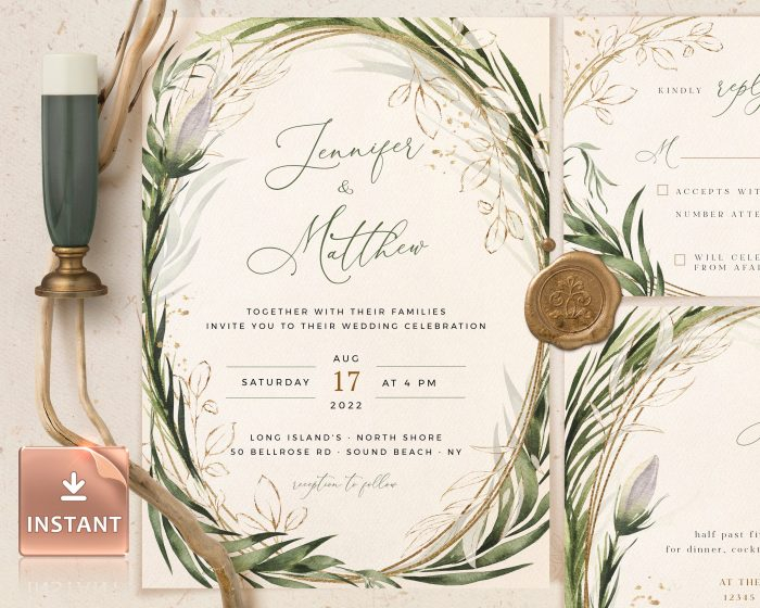 The Best In Etsy Wedding Invitation Suites Junebug Weddings