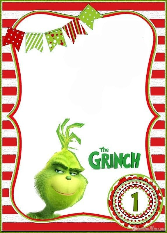 The Grinch 2018 Invitation Cards Invitation World Christmas Party