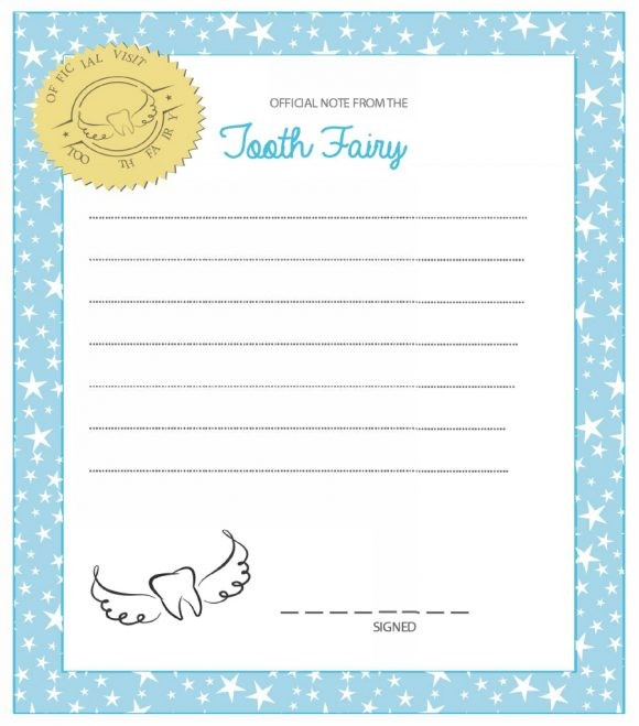 Tooth Fairy Letter Template Here s What Industry Insiders Say About