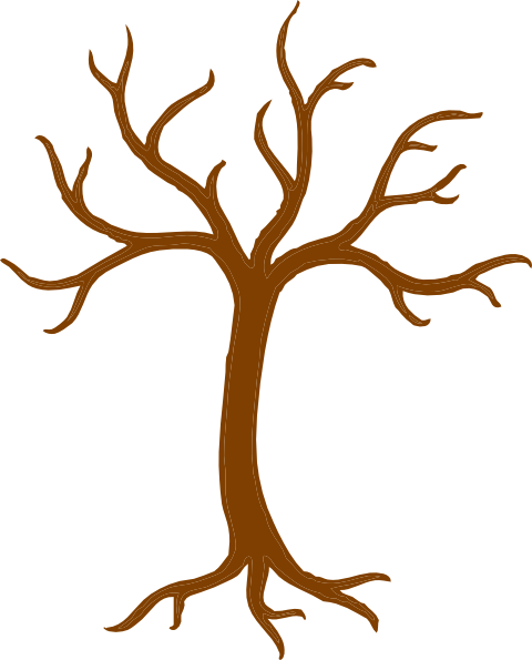 Tree Trunk And Branches Clip Art Vector Clip Art Online Royalty 