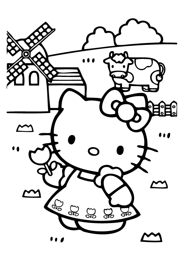 16 Coloring Pages Hello Kitty