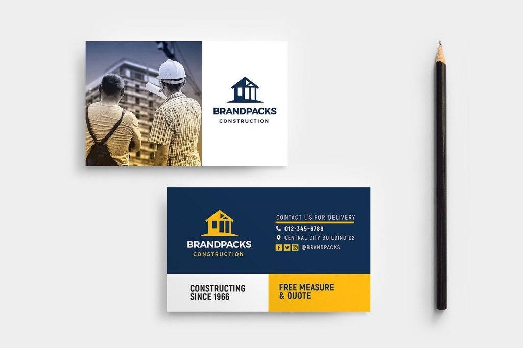 20 Construction Business Card Designs And Examples PSD AI Examples
