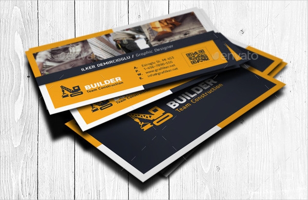 25 Construction Business Card Templates Free Premium Download