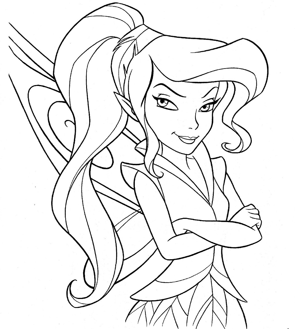 44 Free Fairy Coloring Pages For Kids