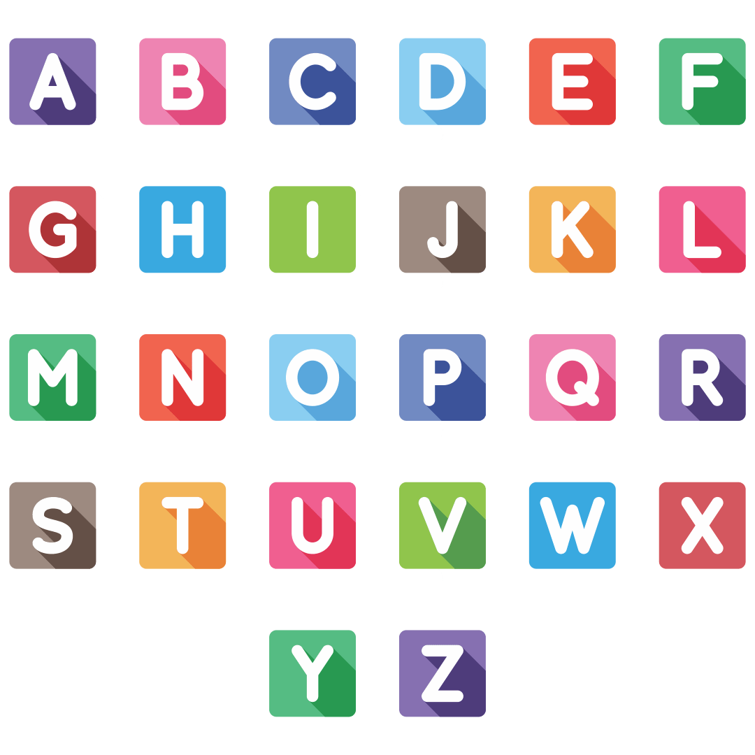 6 Best Large Colored Letters Printable Printableecom Alphabet 