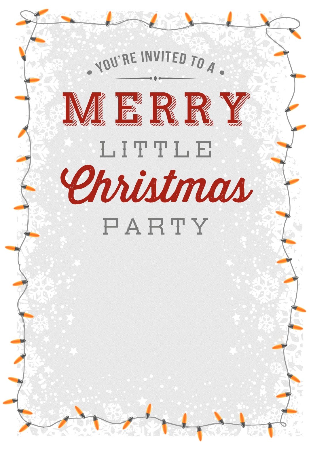 A Merry Little Party Free Printable Christmas Free Printable 