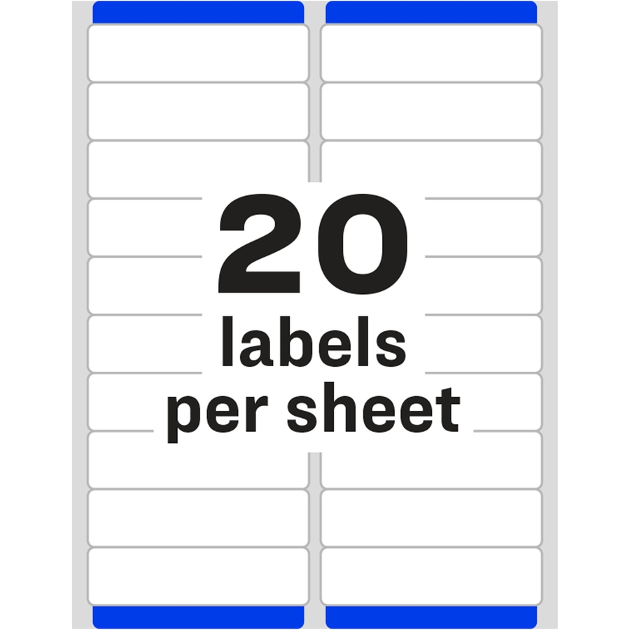 Avery Easy Peel White Inkjet Mailing Labels Mailing Address Labels