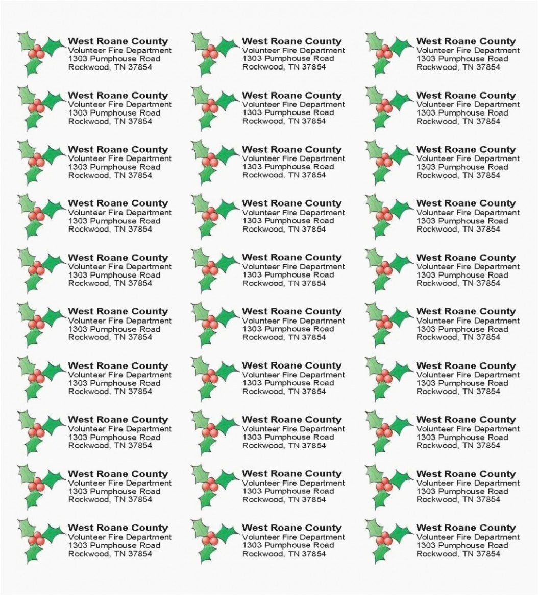 Avery Return Address Labels Template In 2020 Christmas Address Labels
