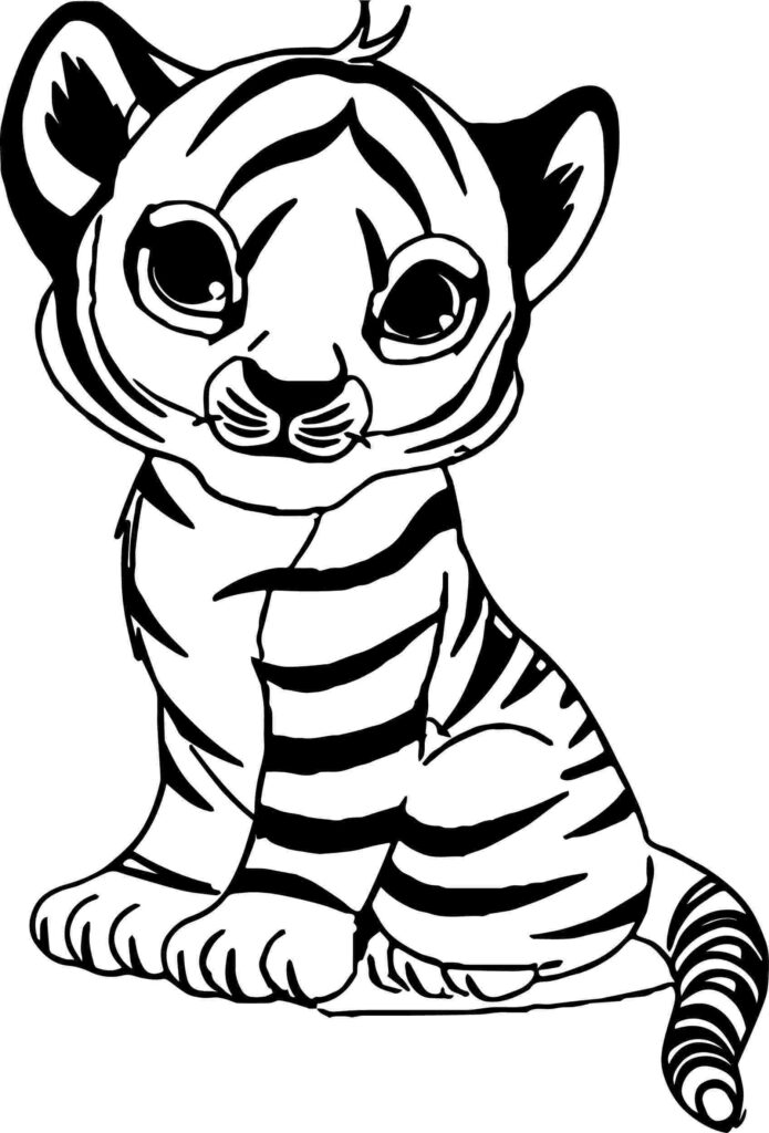 Cute Animal Coloring Pages Printable