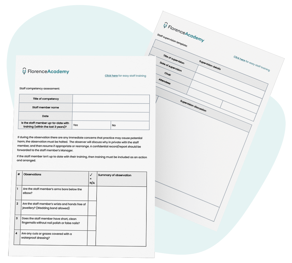 Download Staff Supervision Template Florence Academy
