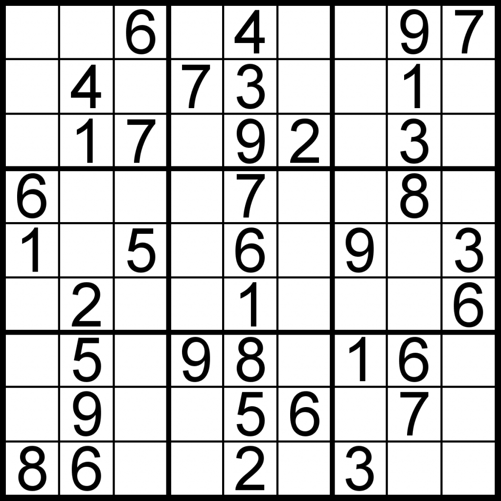 Easy Sudoku Puzzles Printable 95 Images In Collection Page 1