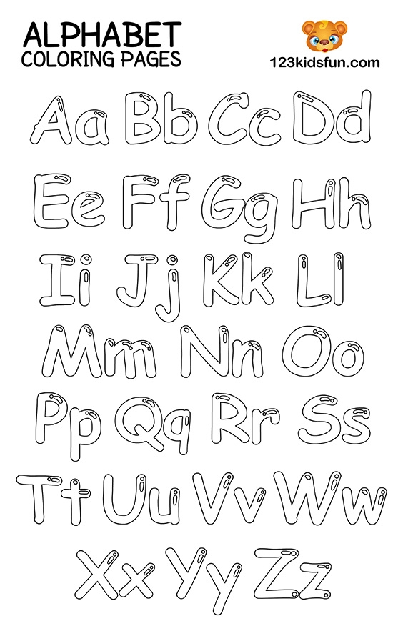 Free Printable Alphabet Coloring Pages For Kids Number 3 Coloring
