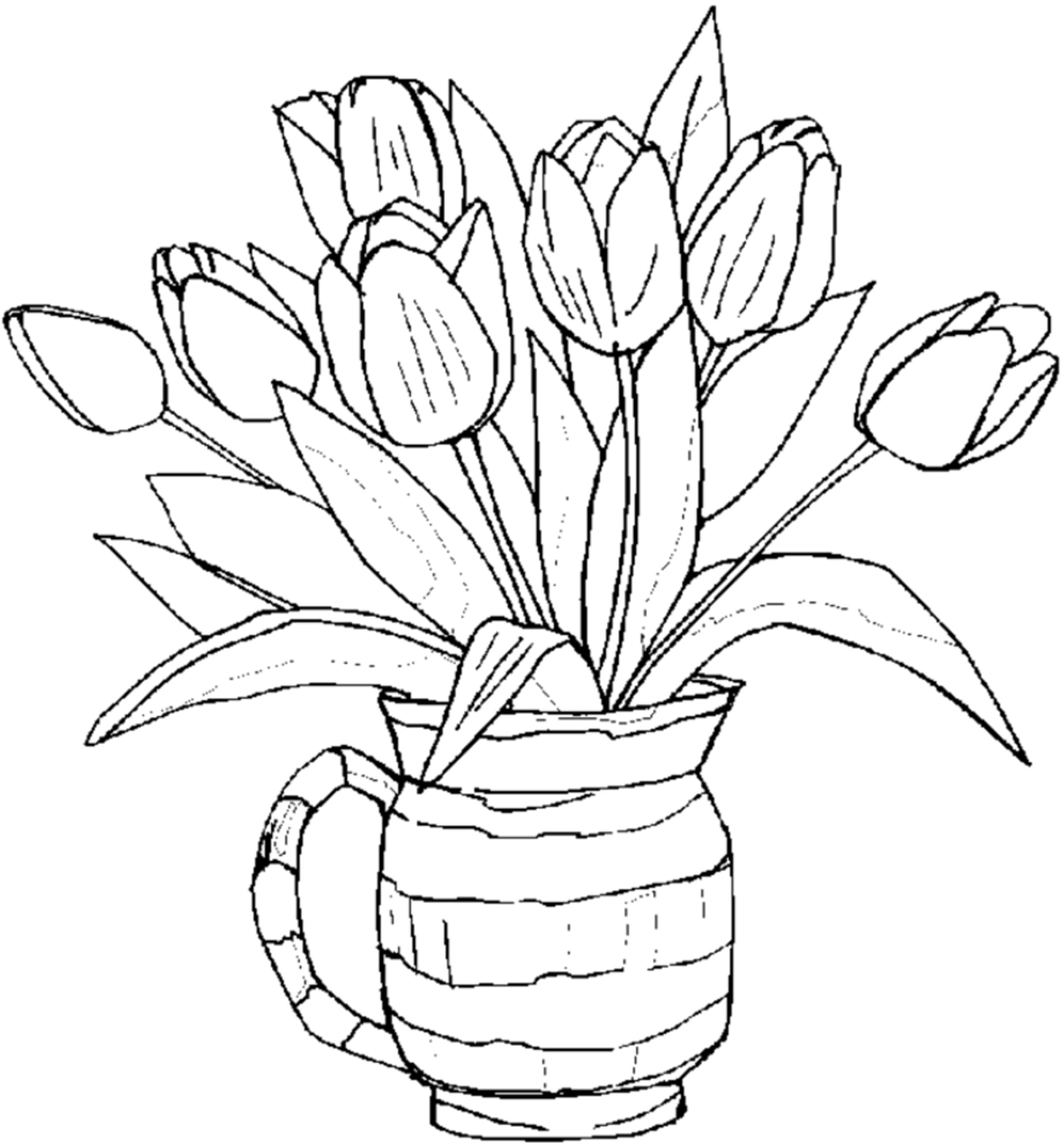 Free Printable Flower Coloring Pages For Kids Best Free Printable 