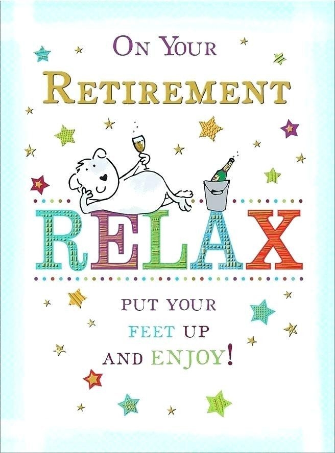 Free Printable Happy Retirement Retirement Card Template Printable 