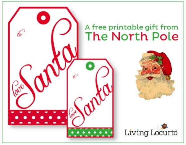 Free Santa Printable Gift Tags Get Your Hands On Amazing Free Printables