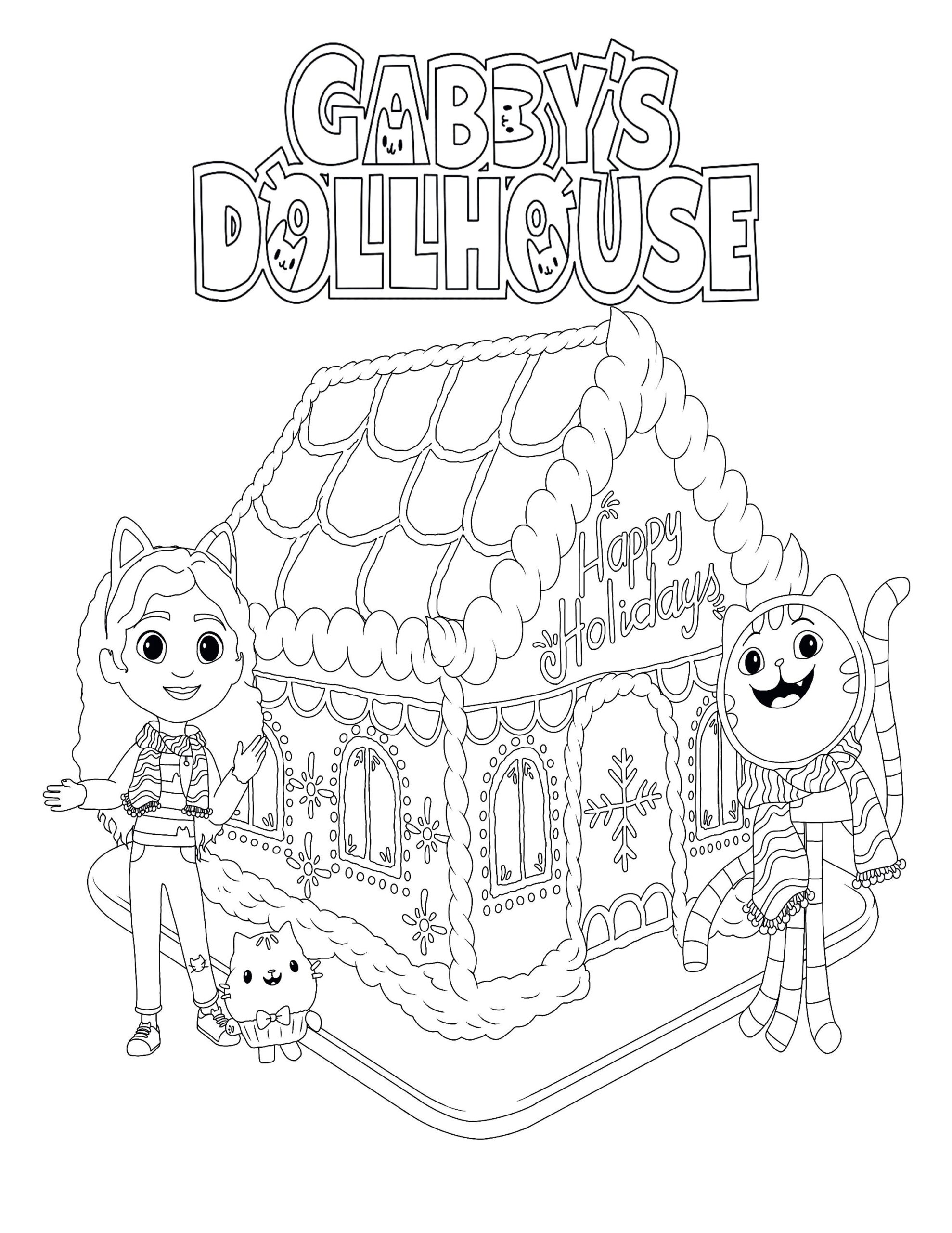 Gabby s Dollhouse Coloring Pages Ubicaciondepersonas cdmx gob mx