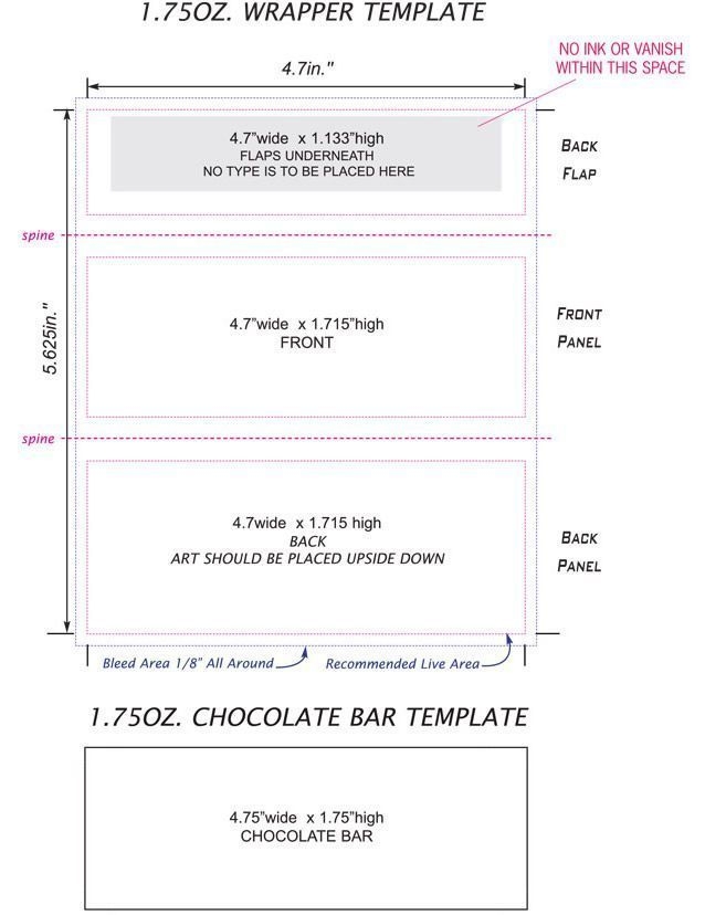 Hershey Candy Bar Wrapper Template FREE DOWNLOAD Candy Bar Wrappers