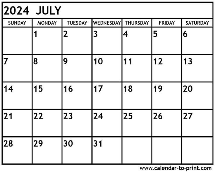 July 2023 June 2024 Calendar Printable Free PELAJARAN
