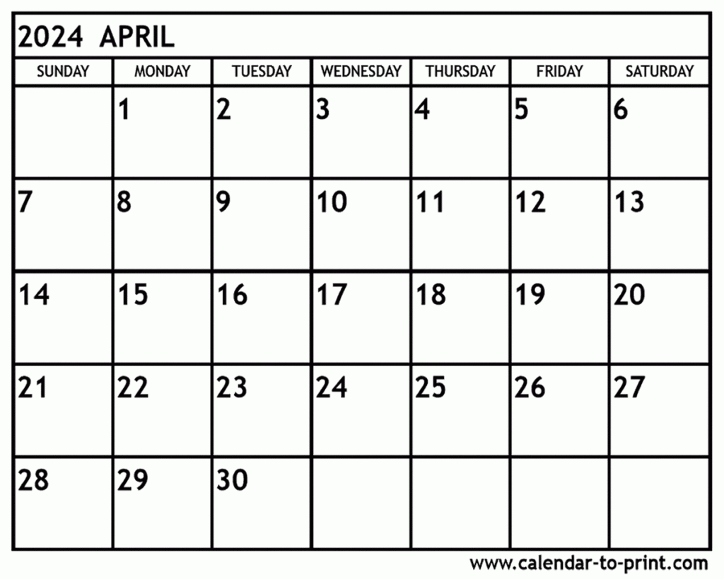 Printable Calendar April June 2024 Best The Best Famous January 2024 