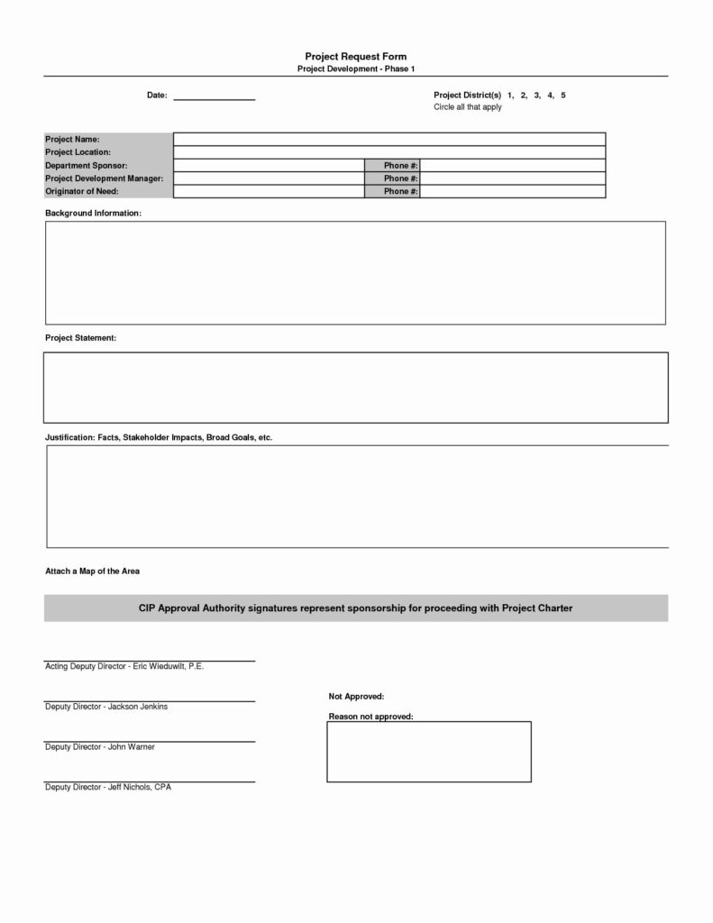 Project Request Form Template Luxury Best S Of New It Project Request