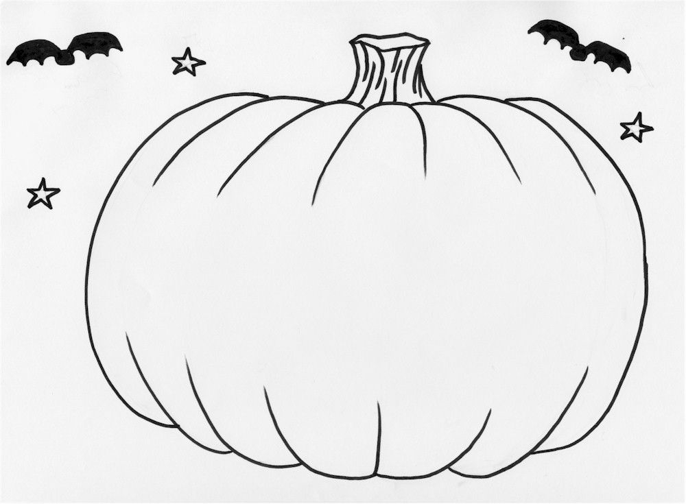 Pumpkin Pictures To Print Coloring Home