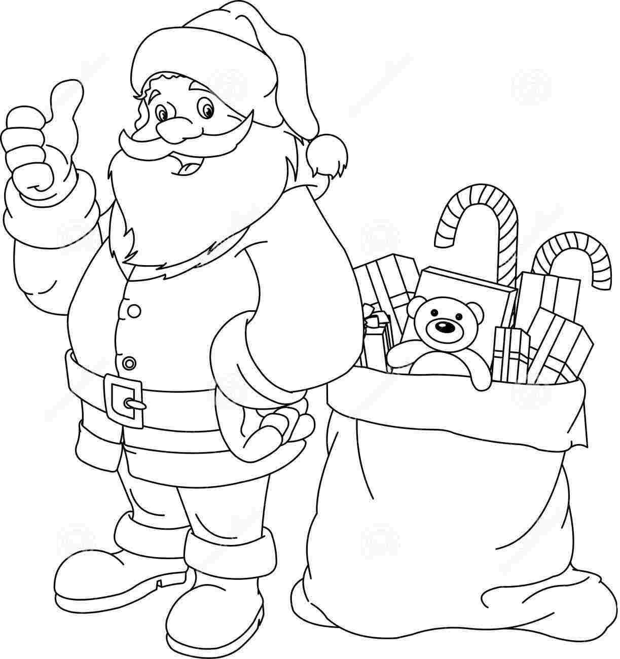 Santa Claus Coloring Pages 01 Santa Coloring Pages Coloring Pages For